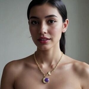 Monster High Clawdeen Wolf Jewelry Kit Gold Tone Necklace Pins Spirit Halloween